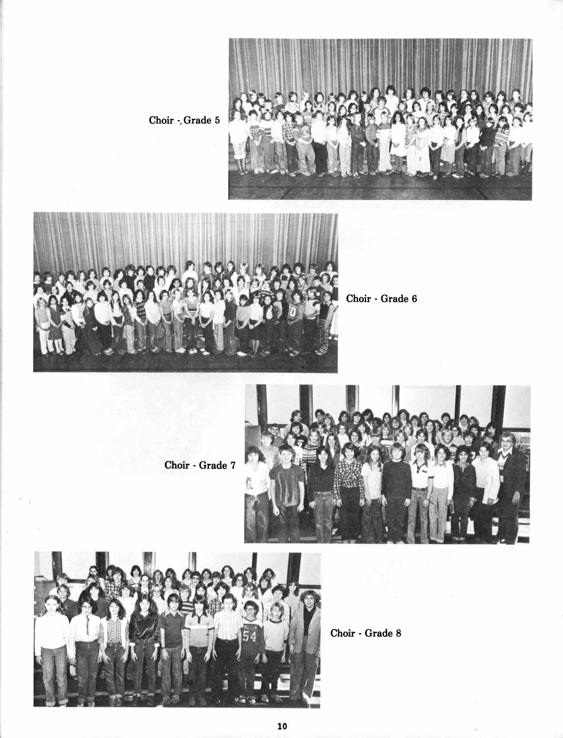 5th Grade (Class of 1987) Choir
